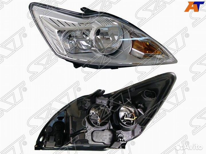 Фара ford focus II 08-11 RH хром ST-431-1170CR
