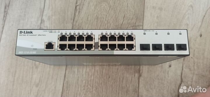 Коммутатор d-link dgs-1210-20/me