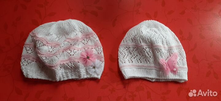 Шапочка летняя для девочки