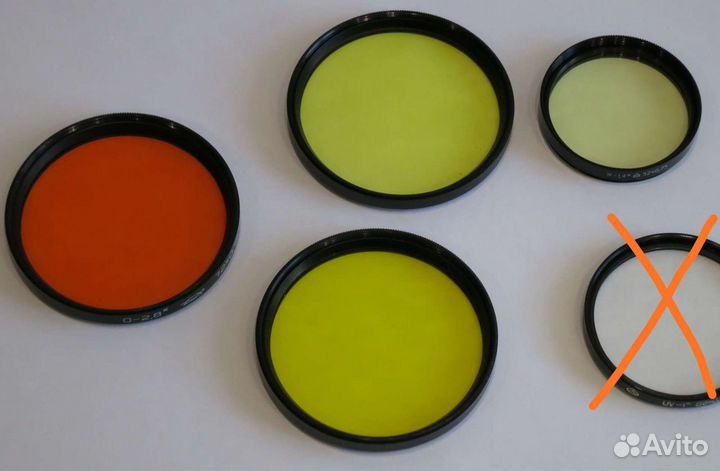 Светофильтры на объектив
