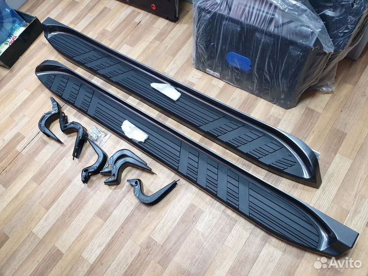 Prado 120 Пороги в стиле Lexus GX470 X4KV3