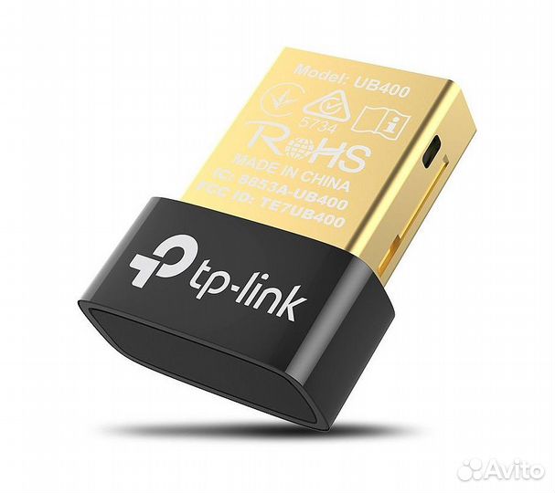 Bluetooth адаптер TP-Link UB400, черный