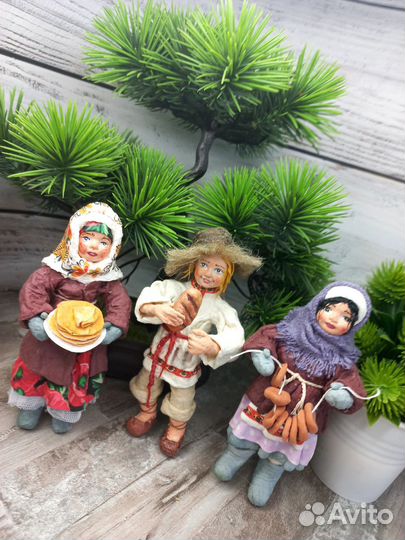 Ватные игрушки