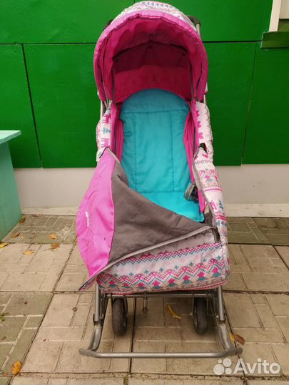 Санки-коляска