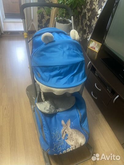 Коляска санки