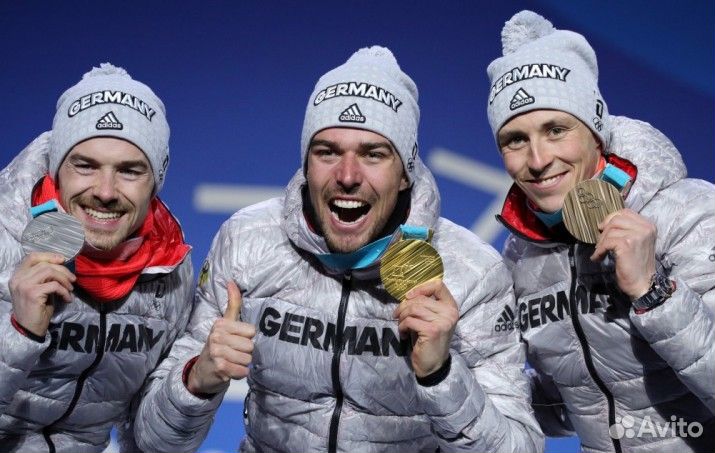 Олимпийская шапка adidas команды Германии Оригинал