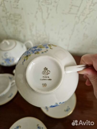 Сервиз чайный Чехословакия