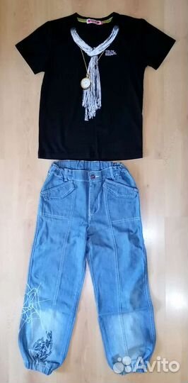 Вещи пакетом на мальчика рост 128 134