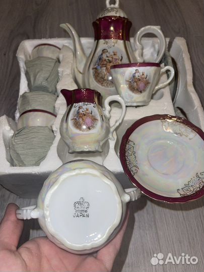 Сервиз чайный Японский фарфор с заводным мех