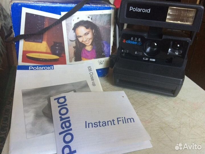 Фотоаппарат моментальный polaroid 636