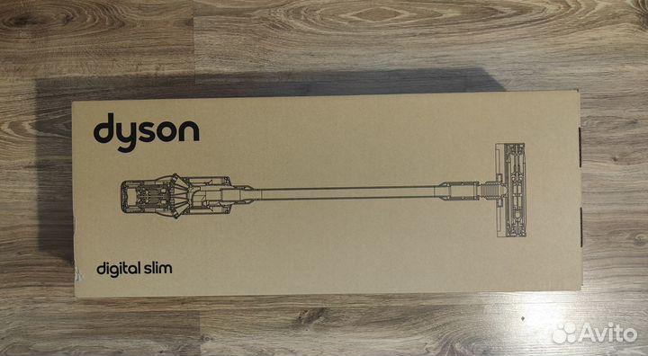 Пылесос Dyson V10 Digital Slim CN серый