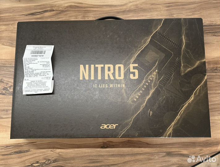 Игровой acer nitro i5/RTX3050/16/512
