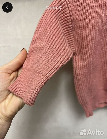 Свитер джемпер детский хлопок 74