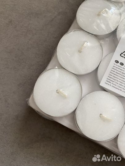 Свечи чайные