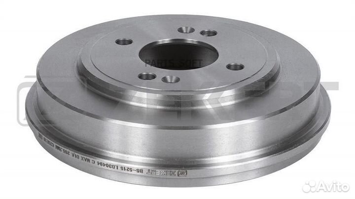 Zekkert BS-5215 Барабан торм. задн. Hyundai Getz 02