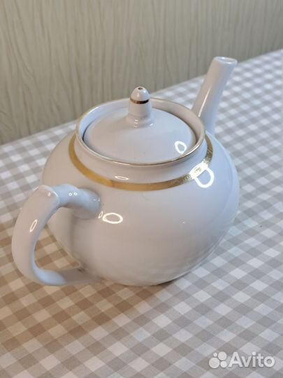 Чайник заварочный фарфор Дулево СССР