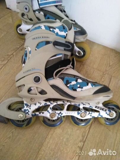 Коньки роликовые