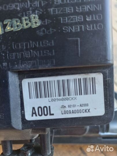 Передняя левая фара Кia ceed