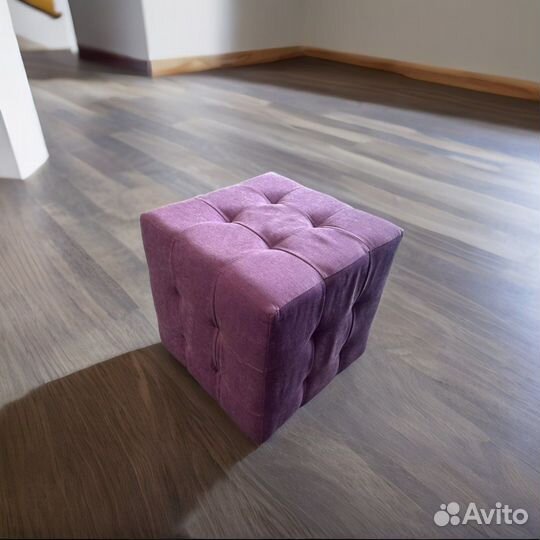 Пуфик из рогожки от производителя