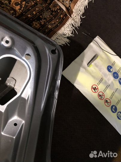 Крышка багажника mitsubishi outlander 1