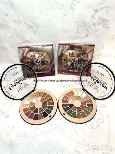 Запеченые палетки теней / тени от DoDo Girl