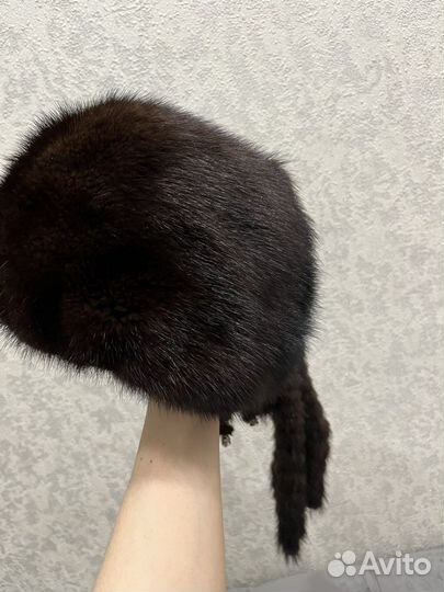 Шапка норковая женская