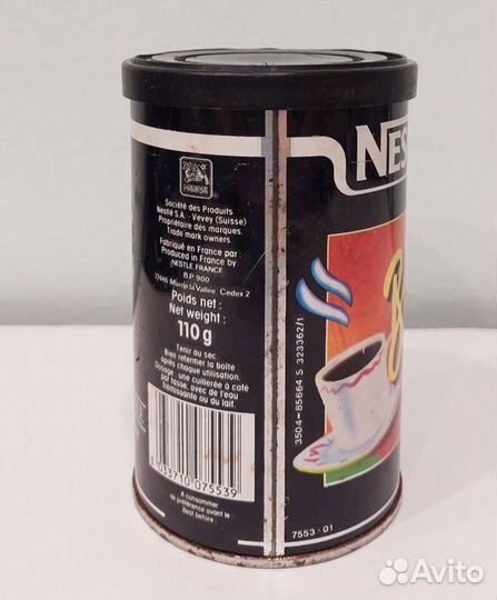 Банка nescafe 1998