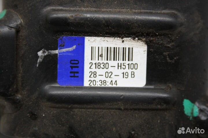 Опора кпп левая hyundai solaris 2017