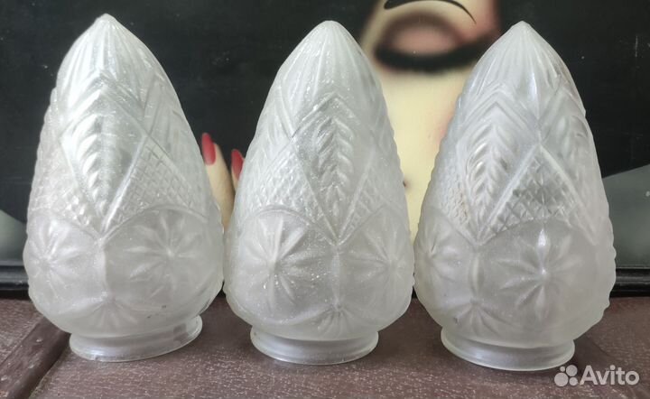 Плафон Шишка 3 шт одинаковые