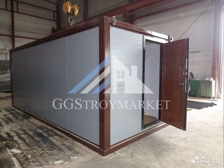 Блок-контейнер из сэндвич панели