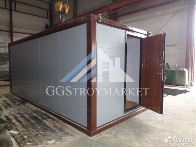 Блок-контейнер из сэндвич панели