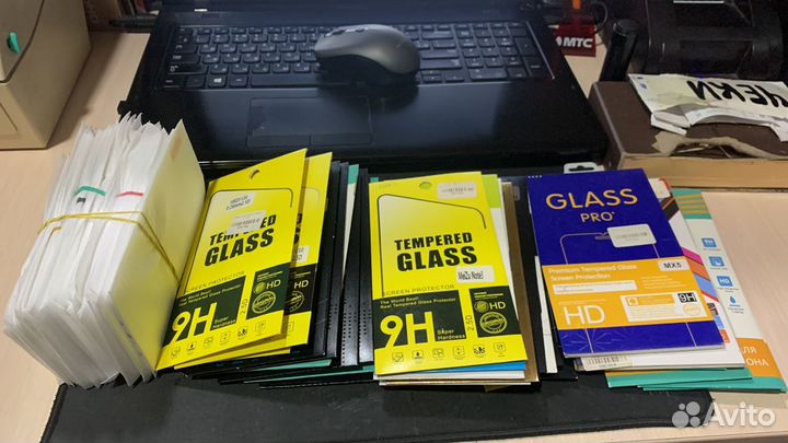 Защитное стекло прозрачное на Meizu