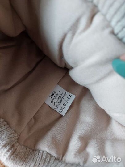 Шапка детская для девочки зимняя