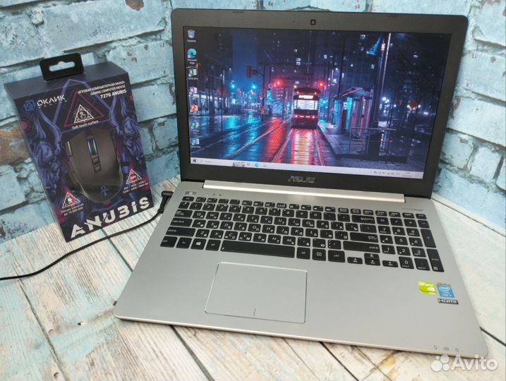 Металлический Asus на i3/ RAM 12/ GT 840m/ SSD