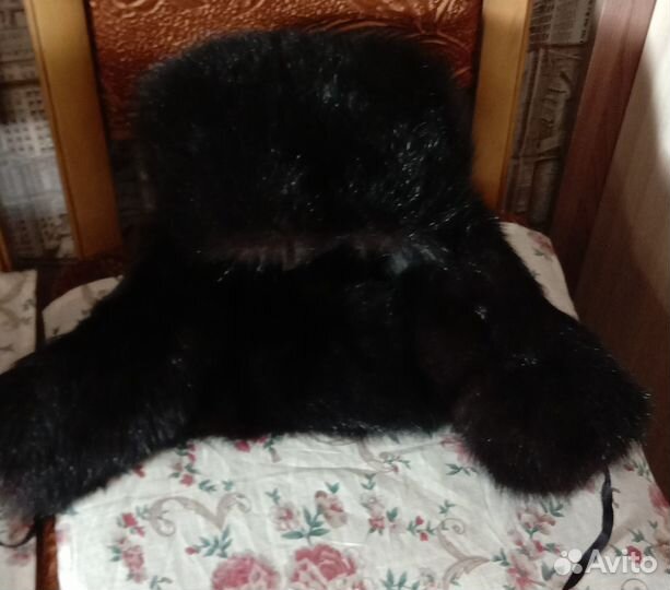 Норковая шапка мужская 60 размер