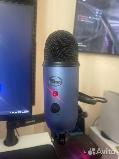 USB Микрофон Blue Yeti (синий)
