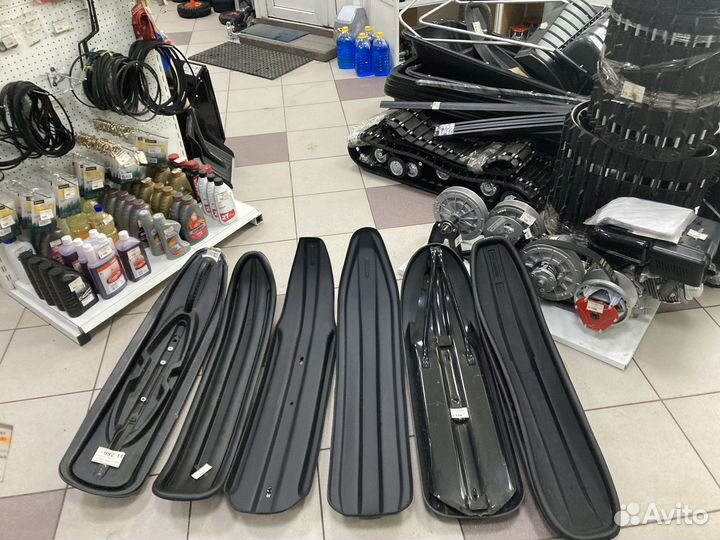 Накладки на лыжи для снегоходов