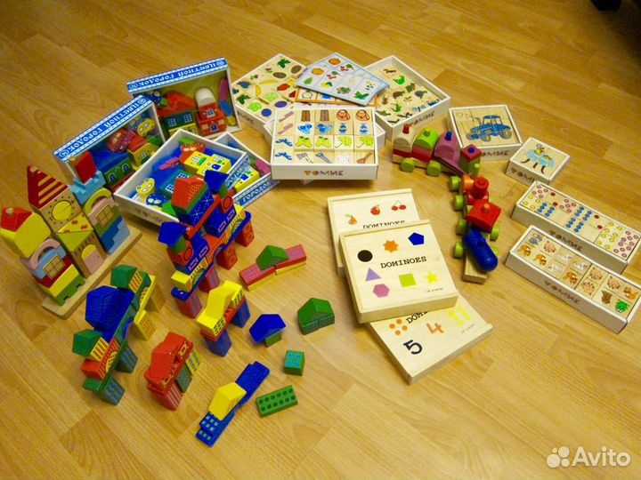 Развивающие игрушки из дерева