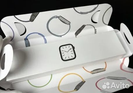 Часы Apple Watch 8 (акб 100) Midnight