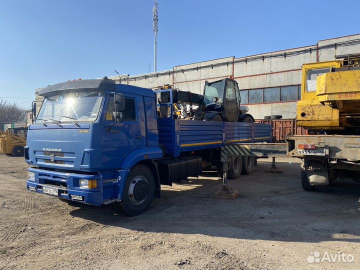 Автогрузоперевозки на а/м камаз бортовой 10 тонн