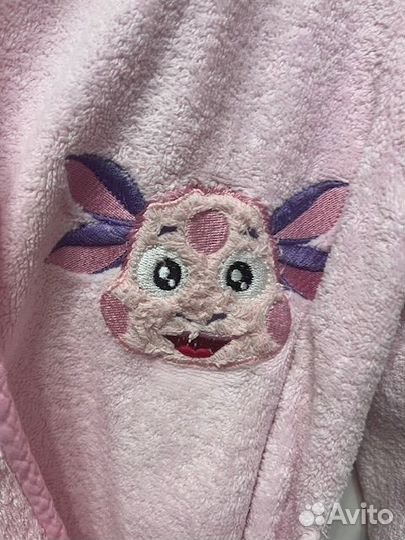 Халат махровый для девочки 116