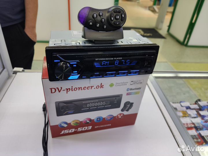 Магнитола Pioneer JSD.ok,с пультом на руль