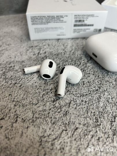 Airpods 3 LUX гарантия+чехол