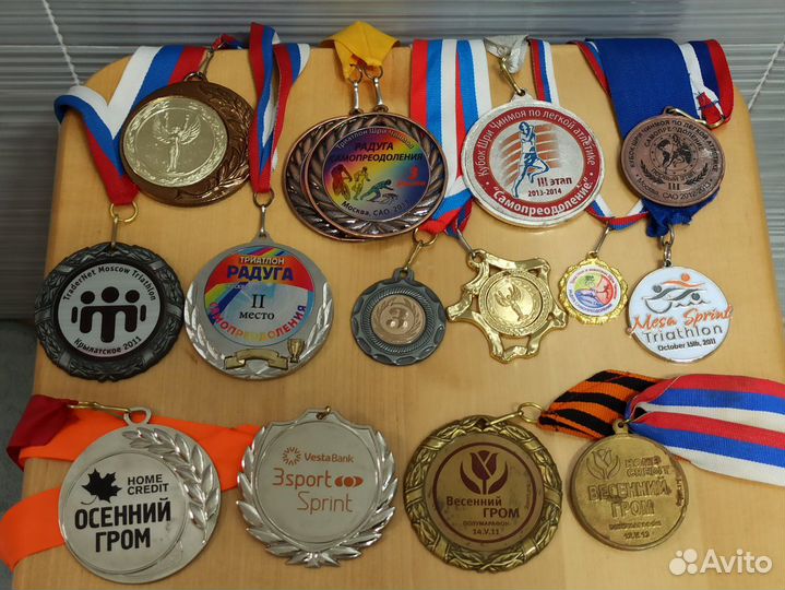 Медали финишера, триатлон (15шт.)
