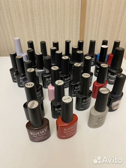 Гель лак для ногтей 34 шт