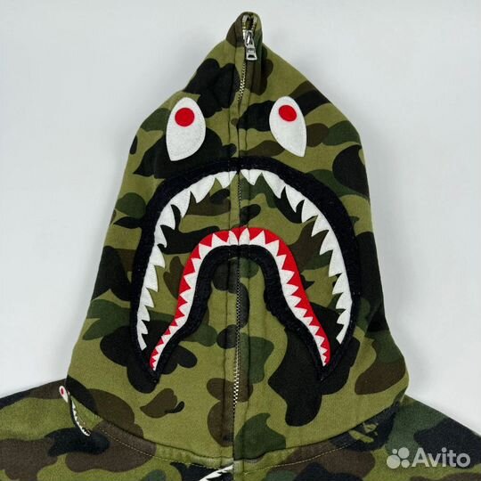 Зип худи A Bathing Ape Shark Full Zip Hoodie