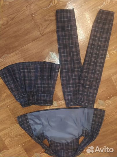 Костюм школьный тройка 110-116 на стройную девочку