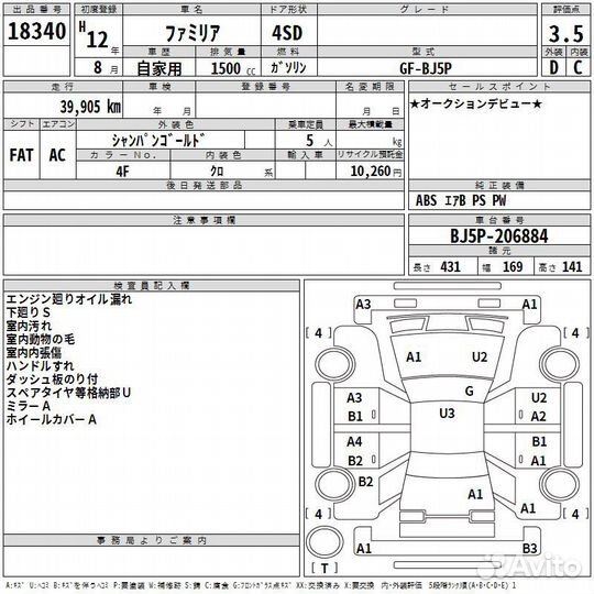 Руль с подушкой безопасности Mazda Familia BJ5P ZL