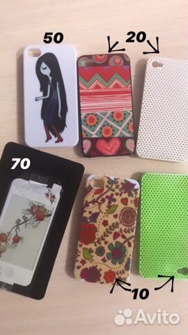Чехлы на айфон 4