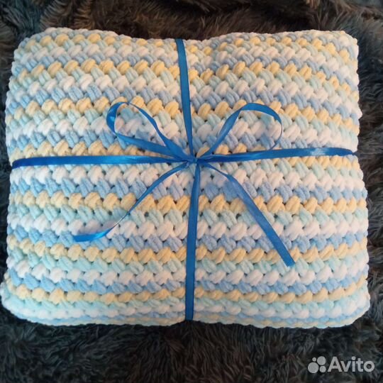 Плед 147 на 215 в ассортименте, разные цвета